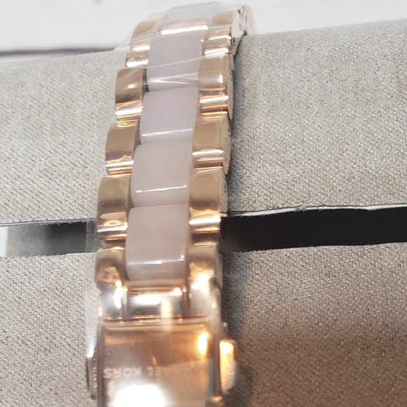 Michael Kors Sofie Rose Gold Tone Bracelet Watch - Picture 6 of 13